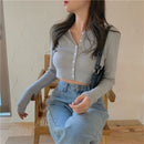 Style O-neck Short Knitted Sweaters Women Thin Cardigan Fashion